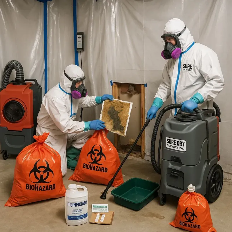 Contaminated Water Handling Protocols process in Buckner, KY
